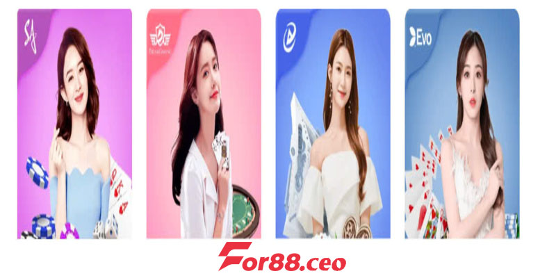Các thể loại game casino cuốn hút tại For88