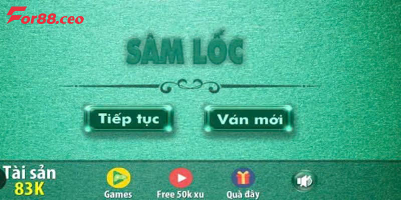 Trải nghiệm thích thú với Sâm lốc của game bài tại For88